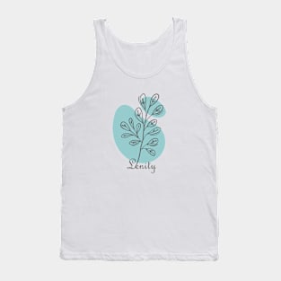 Lenity Hand Drawn Minimal, inspirational meanings Tank Top